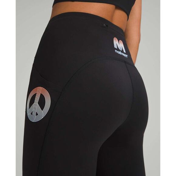 (2) NWT $128 Lululemon x Madhappy Swift Speed Tight 25" Black - Picture 3 of 9